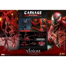 Hot Toys 1/6比例 收藏級人偶 猛毒 血蜘蛛 屠殺 Deluxe Version, 1個, 豪華版