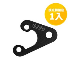 Gozilla 龍頭三角擴充轉接座 適用於 AUGUR KRV Drg MMBCU Gogoro 4MICA 擴充杯架, 不鏽鋼龍頭三角轉接座(1片/不分左右)