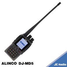ALINCO DJ-MD5 雙頻數位無線電對講機 中文介面 數位類比雙模 DMR協定, 1個