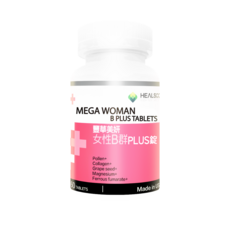 HEALSCON MEGA WOMAN B PLUS 女性B群PLUS錠, 1個, 60顆