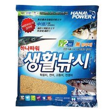 하나파워 우럭 전갱이 학꽁치 카고 바다 낚시 집어제 물고기 오징어 파우더 밑밥 첨가제, 01. 하나파워 생활낚시(잡어) 집어제, 01. 하나파워 생활낚시(잡어) 집어제