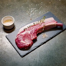 [자연맛남] HACCP인증 청정 제주 흑돼지 뼈삼겹 1kg (500gx2팩/진공포장), 2개