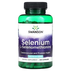 스완슨 셀레늄 L 셀레노메티오닌 100mcg 300캡슐 Selenium, 1, 300 CAPSULES