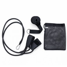 위드핏 야구 튜빙밴드 스트레칭 운동 라텍스 헬스 밴드, 1개, 미디엄 블랙