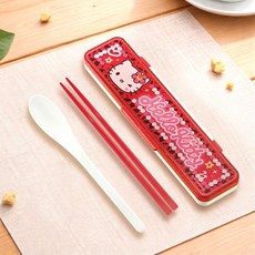 헬로키티 스쿨 소음방지 콤비세트 18cm