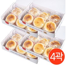 삼립 모닝 잉글리쉬머핀 6개입 x 4곽 냉동 맥모닝 브런치 맥머핀 대용량 식사대용, 840g, 4개
