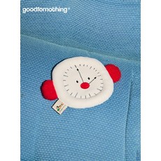 굿포레노밍스 눈사람 인형 컵받침 테이블 매트 컵홀더, 1개, 베이지화이트