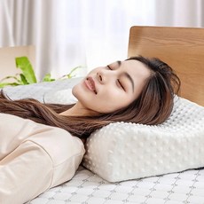 【無品牌】-太空記憶棉枕芯慢回彈護頸枕頭不塌陷枕頭芯會銷禮品枕, 泡泡記憶枕