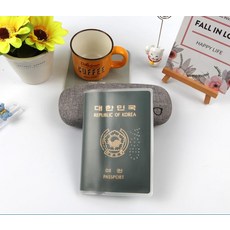 건강보험증케이스 유아여권케이스 자격증보관함 여권비닐커버 신여권 반투명 1P