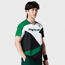 싸이코버드 PSY-5018 배드민턴 남성 반팔 티셔츠