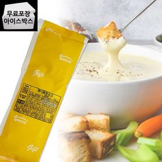 [맛비] 제이퐁듀소스 1kg 퐁듀치즈소스, 1개