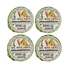 대파 베이컨 크림치즈 50g 4개