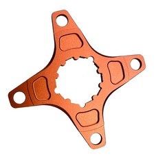 104 110 130 BCD 다이렉트 마운트 체인링 컨버터에 대한 자전거 체인링 어댑터, 1개, Orange color
