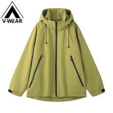 V-WEAR 衝鋒衣 透氣循環外套 通勤休閒夾克