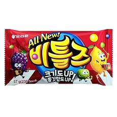 오리온 올 뉴 비틀즈, 57g, 1개