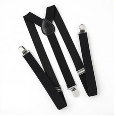 베이직 3클립 멜빵 2p세트 서스펜더 정장멜빵79m8+1Zvi