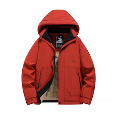 羽絨外套男士，90白鴨絨，冬季防風防水保暖休閑外套