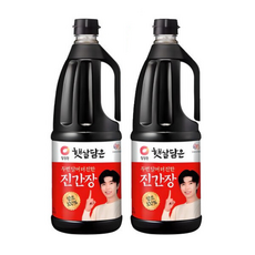 대상 청정원 햇살담은 두번 달여 더 진한 진간장