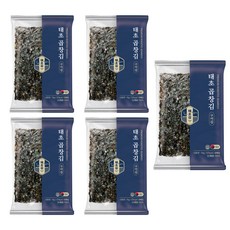 태초김 곱창김 전장김 구운김 무조미김, 5봉, 5개, 15g