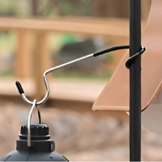 다용도 랜턴 걸이 돼지꼬리 고리 후크, 1개