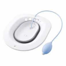 캐시러쉬 가정용 접이식좌욕기+버블펌프 세트, Black, 1세트