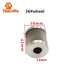 Zengcheng 접착 기계 카톤 구리 헤드 반자동, 01 36mm Wheel