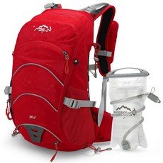 IX 이노엑스토 하이드레이션 팩 20리터 백팩 2리터 워터 블래더 및 레인 커버가 있는 하이킹 내부 프레임 사이클링 캠핑 사냥 스키 스노우 포 맨 여성용 (연두색), red