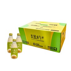 花蓮農會 非基改黃豆 245ml 玻璃瓶裝, 1盒, 鳳榮低糖豆奶24入(箱), 5.88L