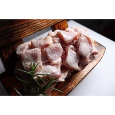 [국내산 냉장 닭다리살 정육 500g], 500g - 닭다리살 정육 (깍둑썰기), 1개