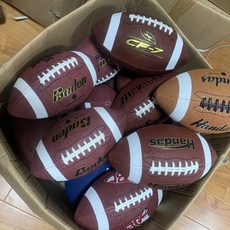 【開發票/統編】美式橄欖球 成人標準比賽訓練 3/6/9號 兒童青少年腰旗練習運動 橄欖球, 6號隨機款特價中, 1個