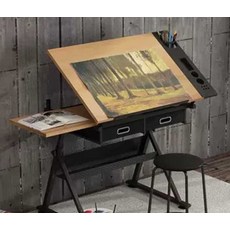 제도 작업대 제도책상 테이블 도안 설계 건축사 토목, 1개