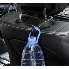 차량 뒷좌석 스마트폰 헤드레스트 3단조절 회전 다용도 거치대, 블랙, 1개