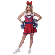 여성용 Spunky 치어리더 코스튬 스몰