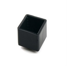 와이옐로 사각 고무발 가구발 커버 소음방지 보호캡 의자발 바닥보호패드, 1) 25*25