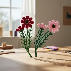 가고 코스모스 줄기꽃 학급게시판, 혼합, 멀티(혼합)컬러, 2개