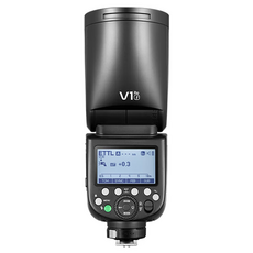 고독스 카메라 상단 장착형 휴대용 충전식 플래시, 1개, V1Pro F