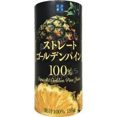 일본 코신 스트레이트 골든 파인애플 주스 100% 195g x 15팩