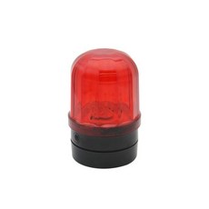 LED 경광등 자석부착형 Red Light D형 배터리 2ea 램, 빠른배송