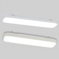보따리D LED 심플 터널 조명 25W 주방 거실 일자 형광등 editions*022879001EA sou+5198db, 1개, 실크시스템25W터널형