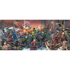 트렌드 세터스 – DC 코믹스 배트맨과 조커 내구성 있는 18인치 x 8인치 FilmPix 사진 삽입물 종이로 만들어지지 않음 공식 라이선스 콜렉터블 우리 라이트 디스플레이용, 트리니티 전쟁