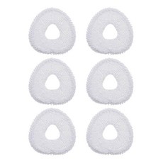 Narwal Freo X Ultra Freo 로봇 진공 교체 부품 액세서리 세척 및 재사용 가능 6팩과 호환되는 뉴탑 걸레 패드.