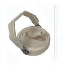 스탠리 40oz 누출 방지 컵 뚜껑 빨대 분리형 세척 가능 휴대용 자동차 핸들 병 커버 액세서리 Drinkware 부, 02 B Cup Lid Straw