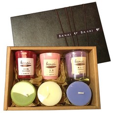 白娜手作BANAI 洄瀾燭光 許願蠟燭禮盒組