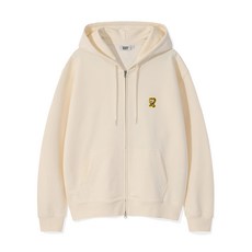 와키윌리 WACKY WILLY 그래픽 키키 와펜 후드집업 크림 553966, M