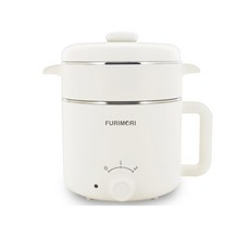 富力森 FURIMORI 1.2L隔熱蒸煮美食鍋 FU-EH126，小容量美食鍋，隔熱安全，蒸煮多功能，單身貴族首選, FU-EH126