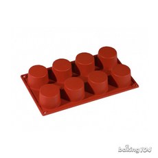 Pavoni 義大利多連矽膠模具 適用於製作甜點、蛋糕、慕斯、果凍和冰淇淋 型號PV FR017, 1個