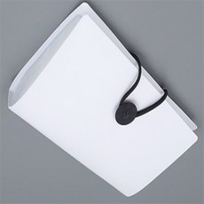 올마트 미니앨범 스티커보관북, 240칸 - 화이트