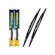 【SilBlade】HYUNDAI Santa Fe 2006 2013(2代)專用超撥水矽膠鐵骨雨刷, 24+18