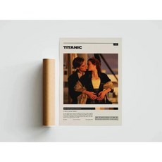 영화 트루먼 쇼 쇼생크 구속 년대 레트로 포스터 거실 캔버스 그림 벽 예술 홈 장식, 8. Q18013