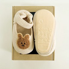 Kidswork 嬰兒嬰兒泰迪熊和兔子學步鞋 130